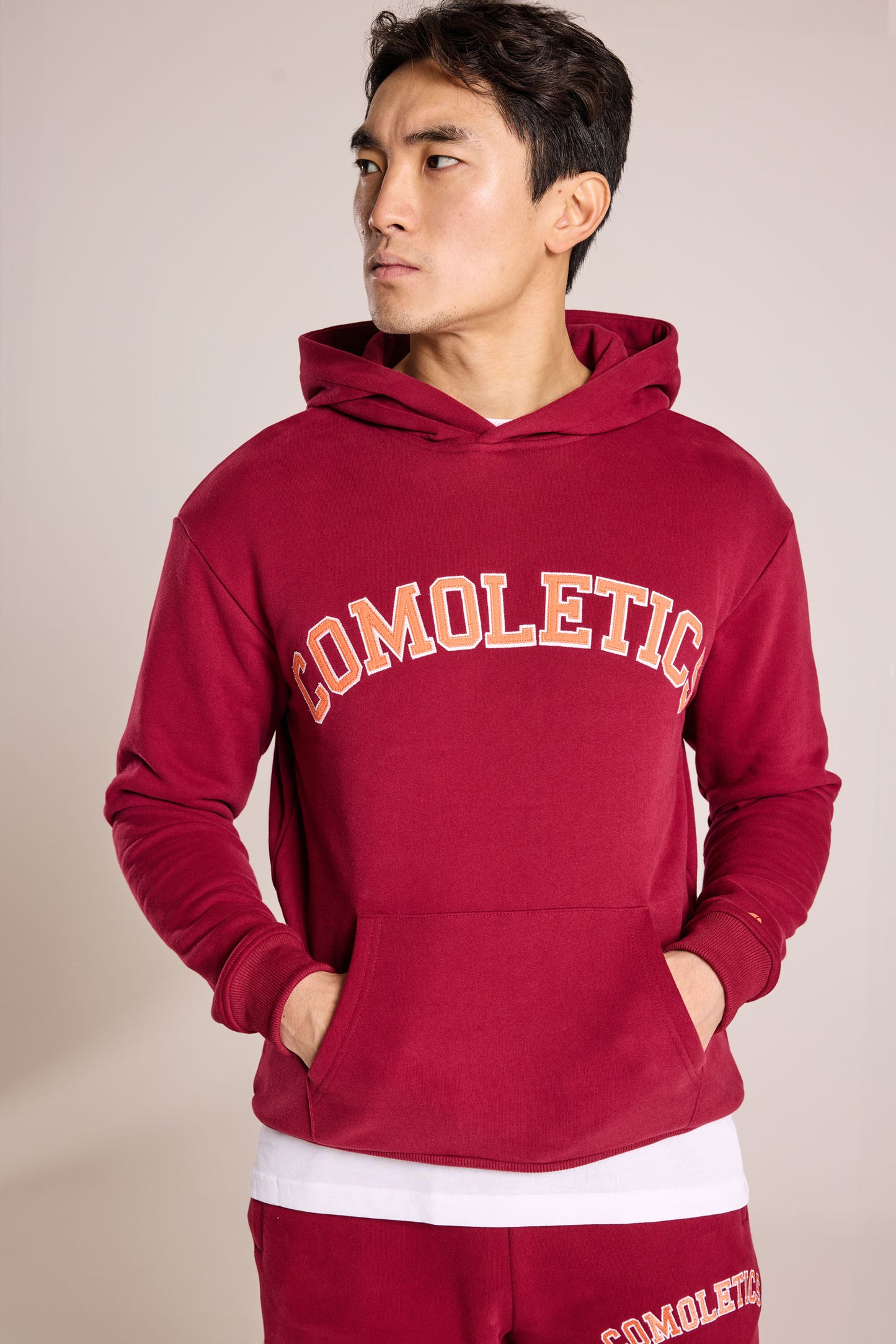 Tremezzo relaxed fit pull over hoodie