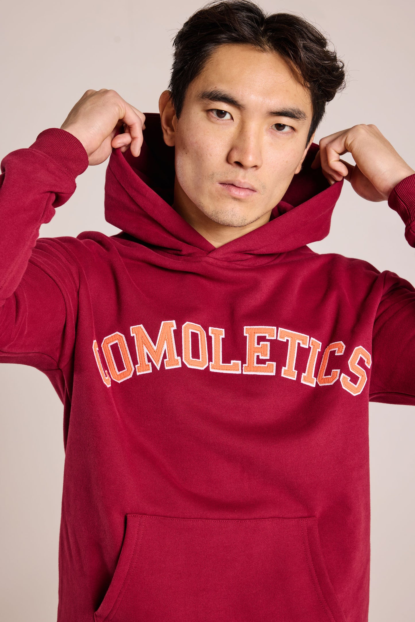 Tremezzo relaxed fit pull over hoodie