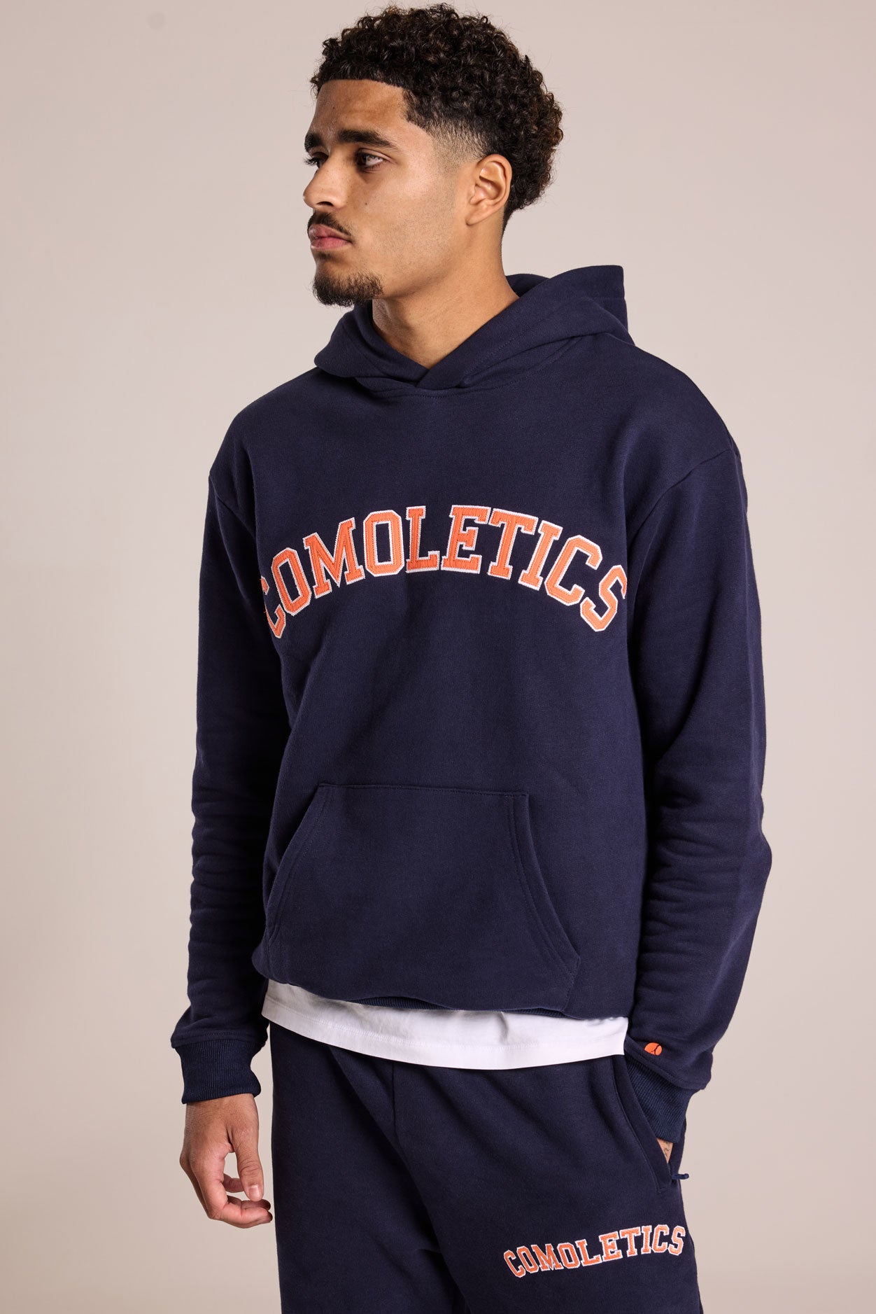 Tremezzo relaxed fit pull over hoodie